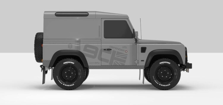 Stickers Décoration Land Rover Defender
