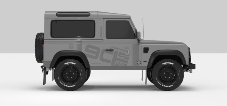 Stickers Décoration Land Rover Defender
