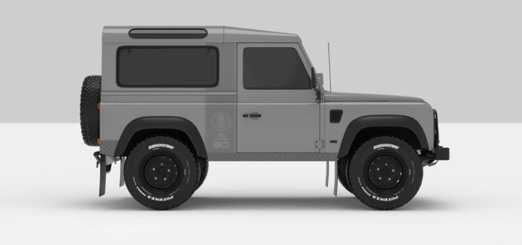 Stickers Décoration Land Rover Defender