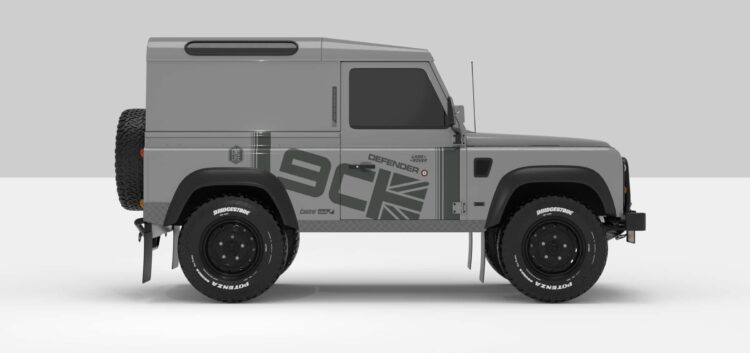 Stickers Décoration Land Rover Defender