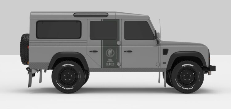 Stickers Décoration Land Rover Defender