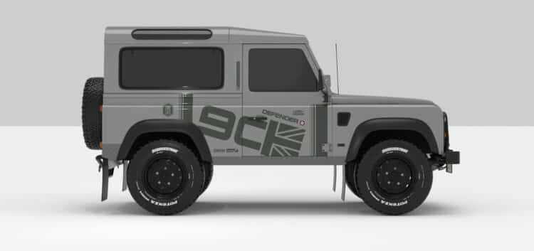 Stickers Décoration Land Rover Defender