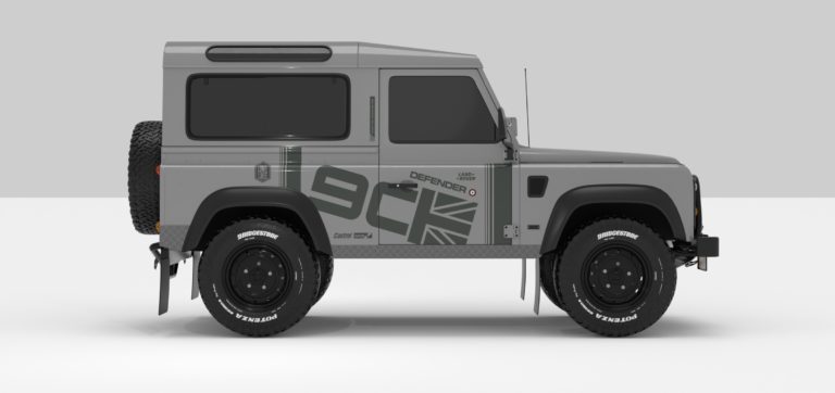 Stickers Décoration Land Rover Defender