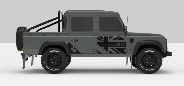Defender Keniswick Green -- Black