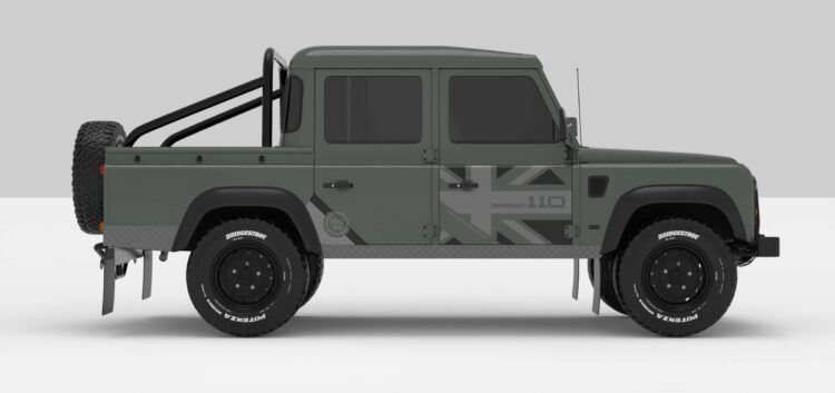 Defender Keniswick Green -- Dark Grey-Ligth Grey