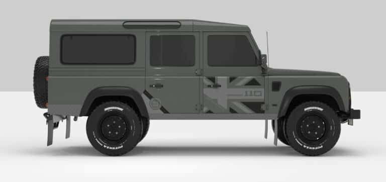 Defender Keniswick Green -- Dark Grey-Ligth Grey