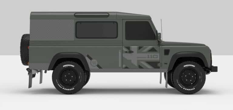 Defender Keniswick Green -- Dark Grey-Ligth Grey