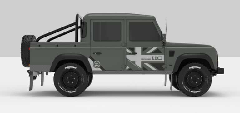 Defender Keniswick Green -- Dark Grey-Super Ligth Grey