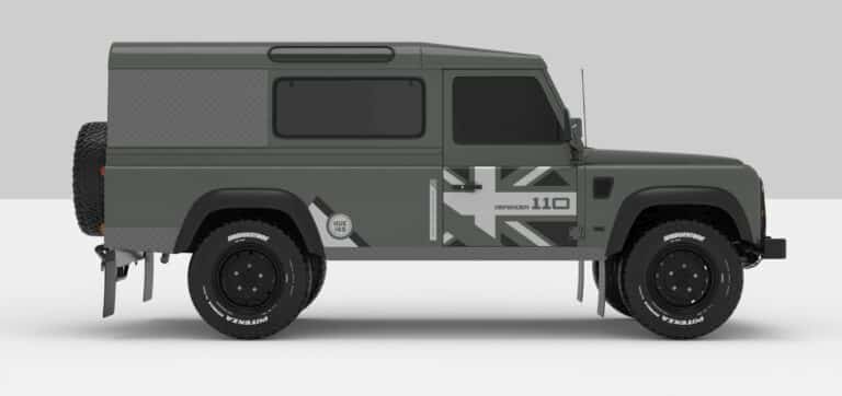 Defender Keniswick Green -- Dark Grey-Super Ligth Grey