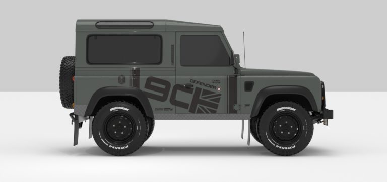 Stickers Décoration Land Rover Defender