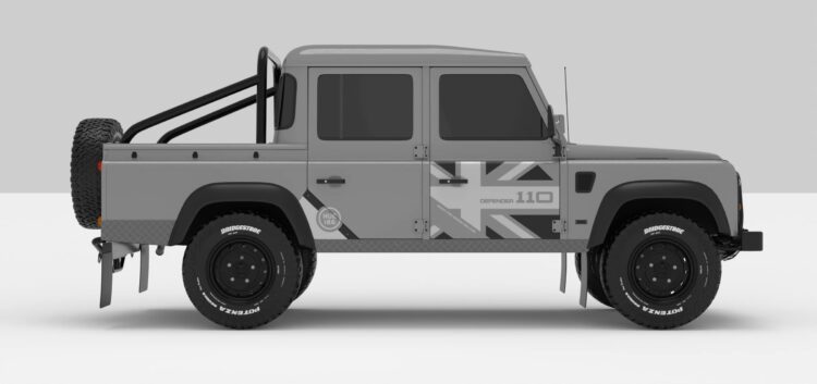 Defender Keniswick Grey -- Dark Grey-Super Ligth Grey