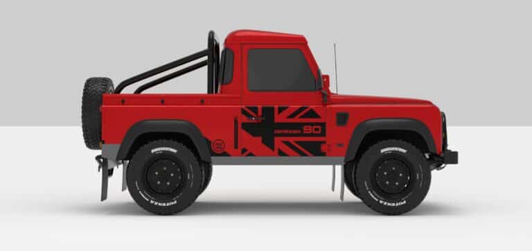Defender Red -- Black