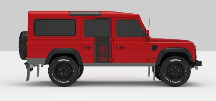 Stickers Décoration Land Rover Defender
