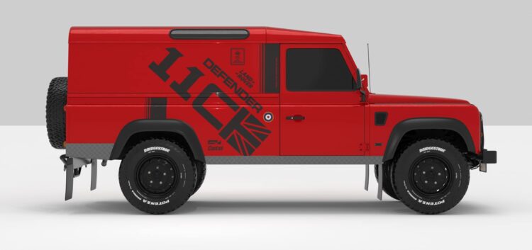 Stickers Décoration Land Rover Defender