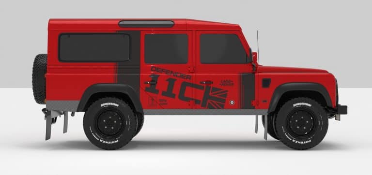 Stickers Décoration Land Rover Defender