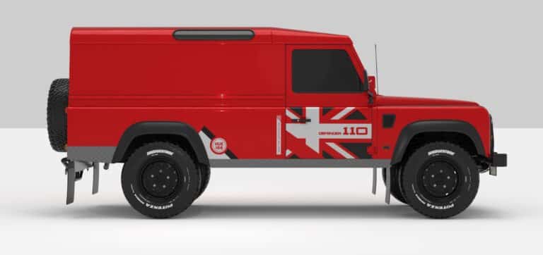 Defender Red -- Dark Grey / Super Ligth Grey