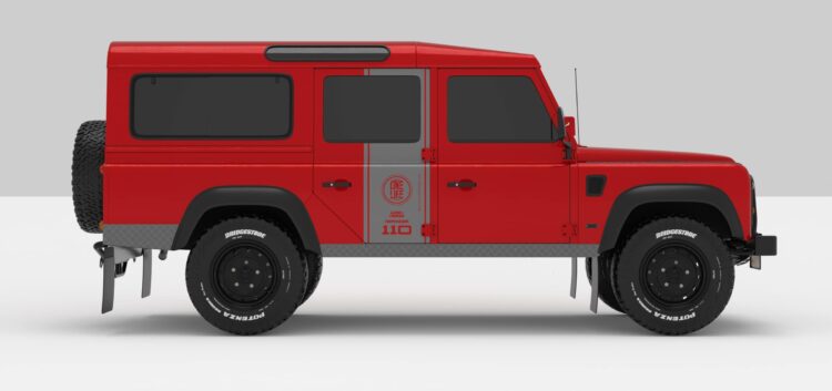 Stickers Décoration Land Rover Defender
