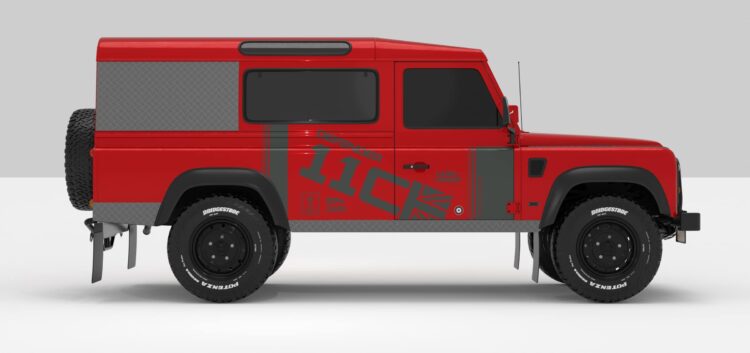 Stickers Décoration Land Rover Defender