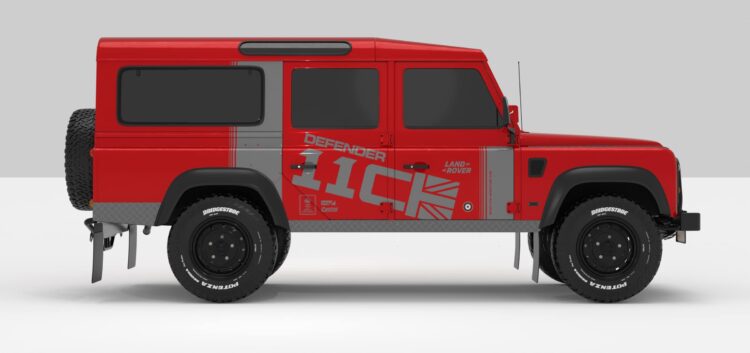 Stickers Décoration Land Rover Defender
