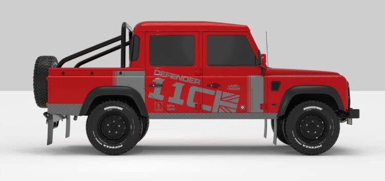 Stickers Décoration Land Rover Defender