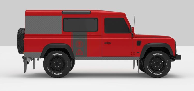 Stickers Décoration Land Rover Defender