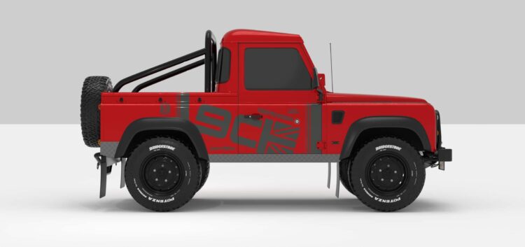 Stickers Décoration Land Rover Defender