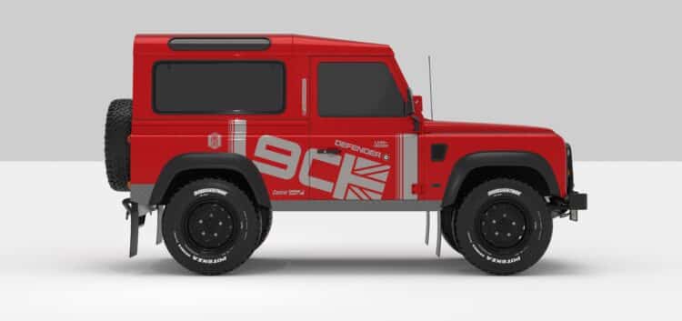 Stickers Décoration Land Rover Defender