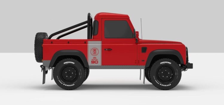 Stickers Décoration Land Rover Defender