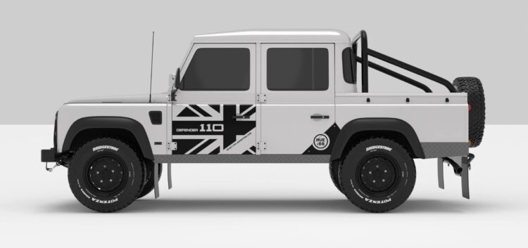 Defender White -- Black -- Face B