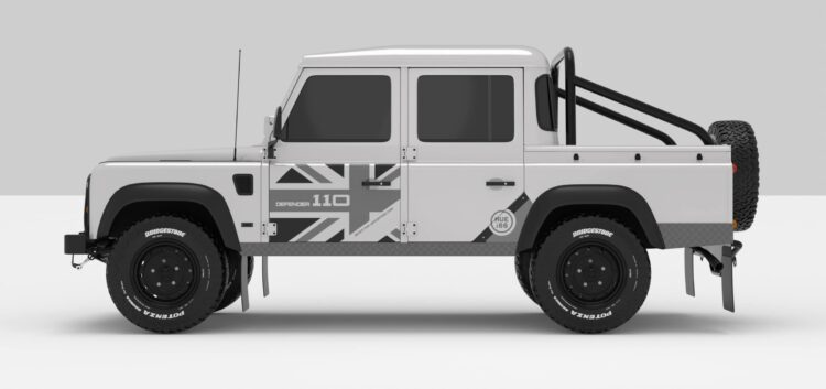 Defender White -- Dark Grey-Ligth Grey -- Face B