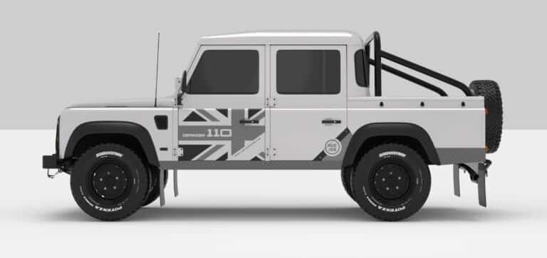 Defender White -- Dark Grey-Ligth Grey -- Face B