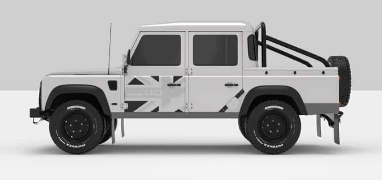 Defender White -- Dark Grey-Super Ligth Grey -- Face B