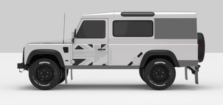 Defender White -- Dark Grey-Super Ligth Grey -- Face B