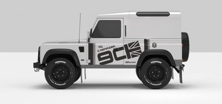Stickers Décoration Land Rover Defender