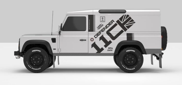 Decorative stickers for Land Rover Defender