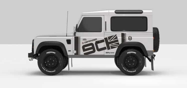 Stickers Décoration Land Rover Defender