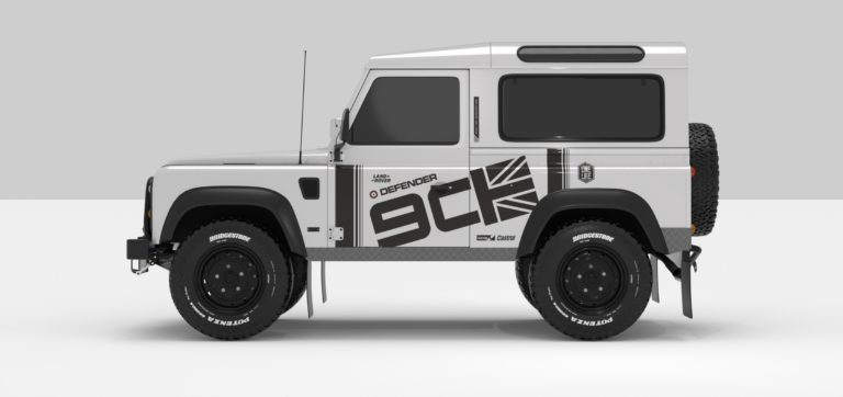 Stickers Décoration Land Rover Defender