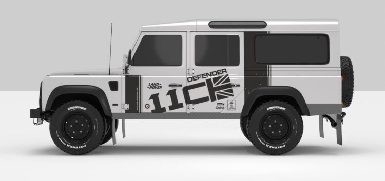 Stickers Décoration Land Rover Defender