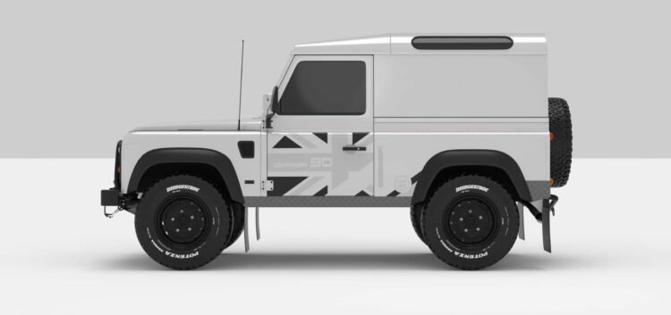 Defender White -- Dark Grey / Super Ligth Grey -- Face B