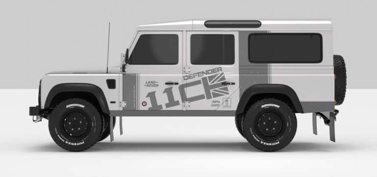 Stickers Décoration Land Rover Defender