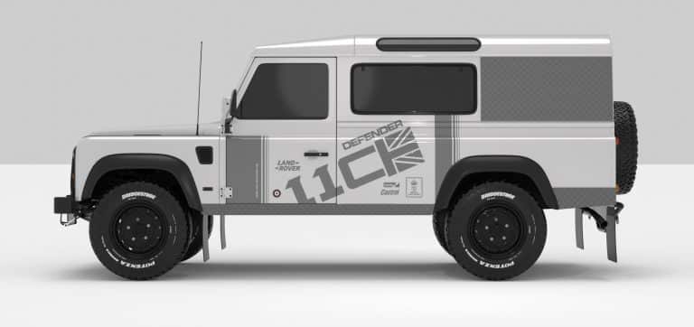 Stickers Décoration Land Rover Defender