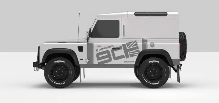 Stickers Décoration Land Rover Defender