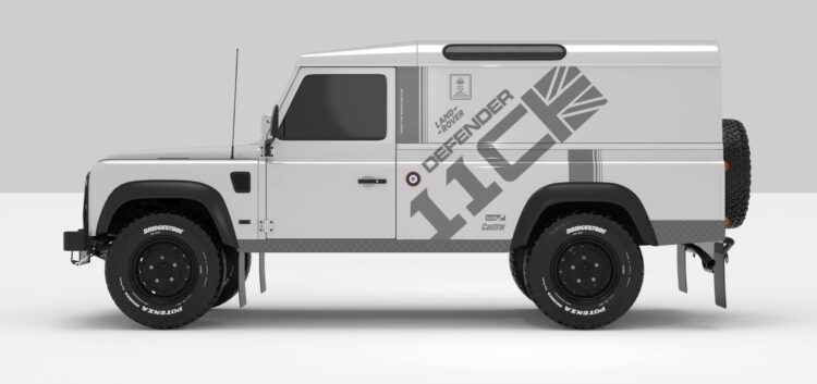 Decorative stickers for Land Rover Defender