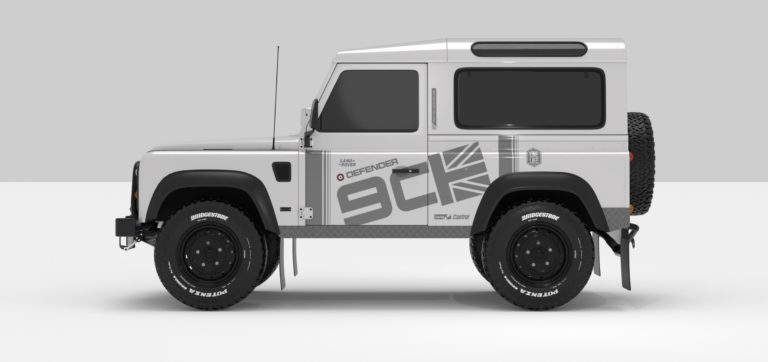 Stickers Décoration Land Rover Defender