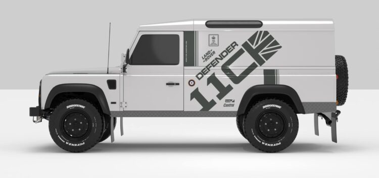 Decorative stickers for Land Rover Defender