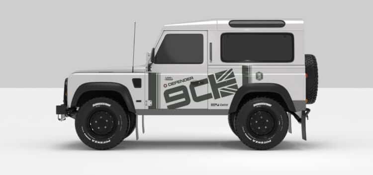 Stickers Décoration Land Rover Defender