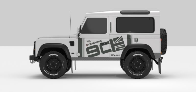 Stickers Décoration Land Rover Defender