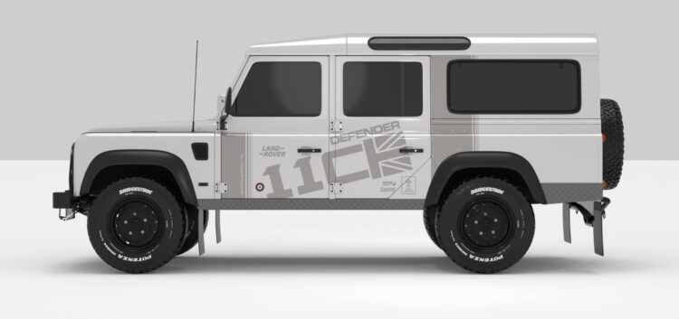 Stickers Décoration Land Rover Defender