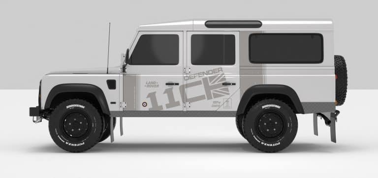 Stickers Décoration Land Rover Defender