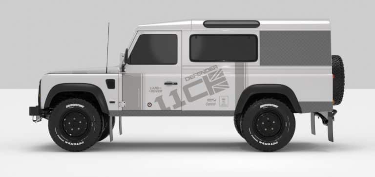 Stickers Décoration Land Rover Defender